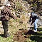 Planting fruit trees in Amazight villages of the High Atlas